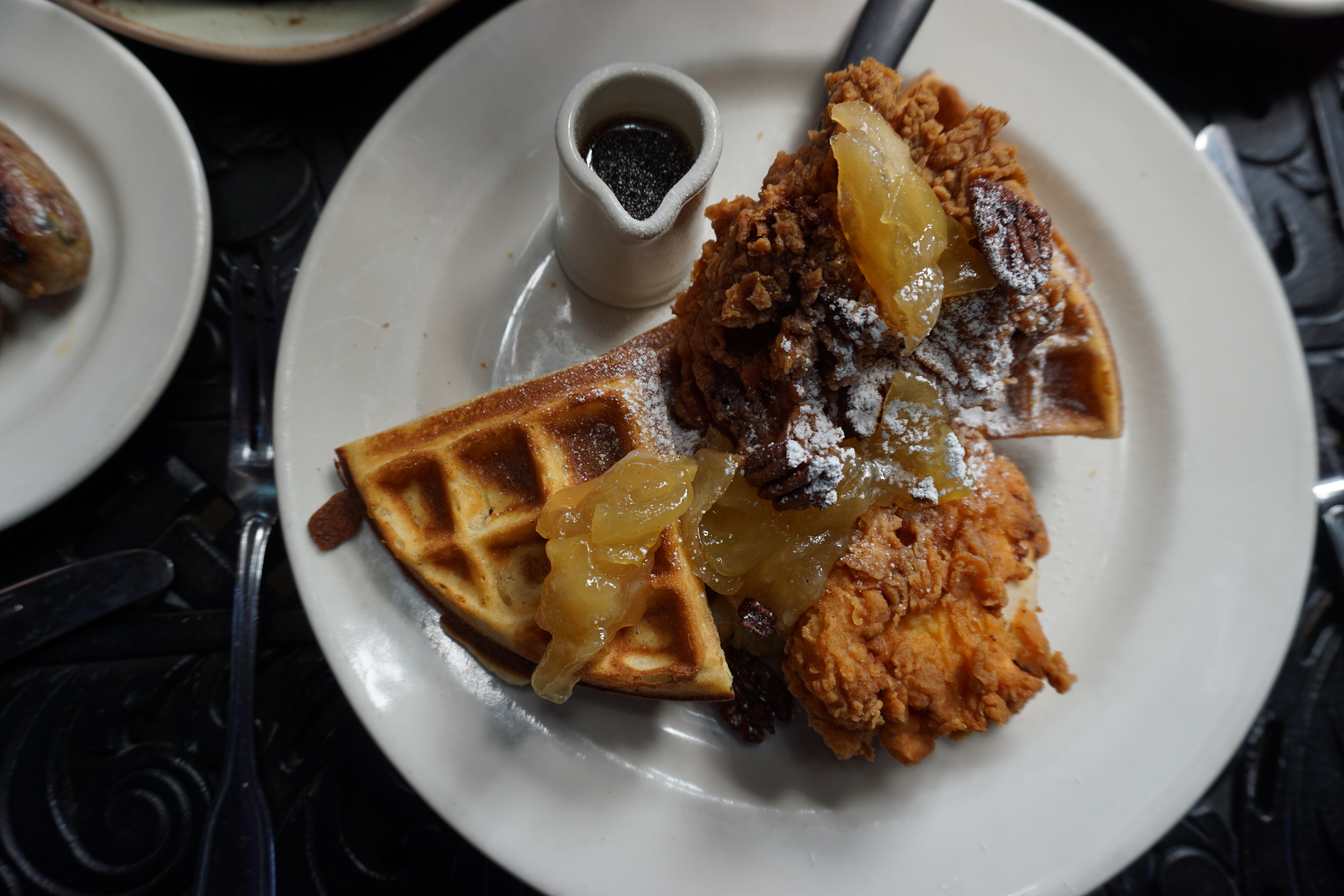 fried chicken & waffle