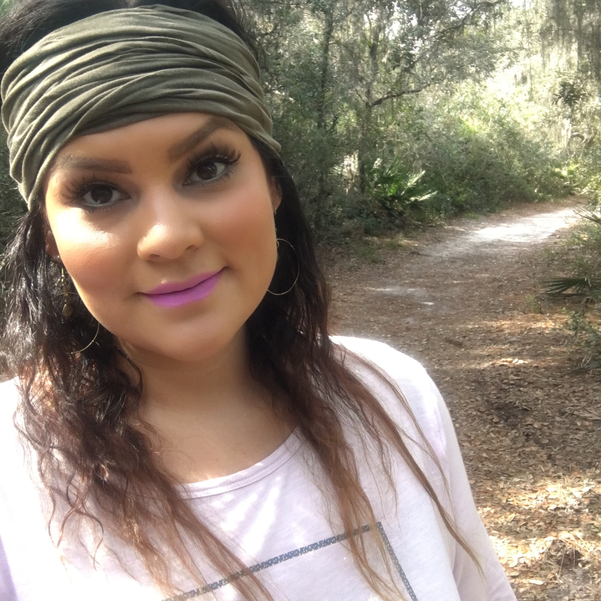 I got to explore a state park in Florida! The trees, vegetation... it was all so different than Oregon. Plus, those signs to stay away from the alligators!