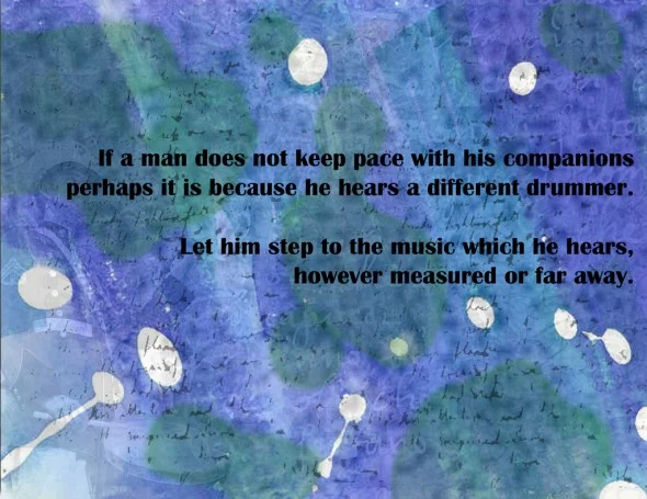 Different Drummer © Kelly Naylor 2010
