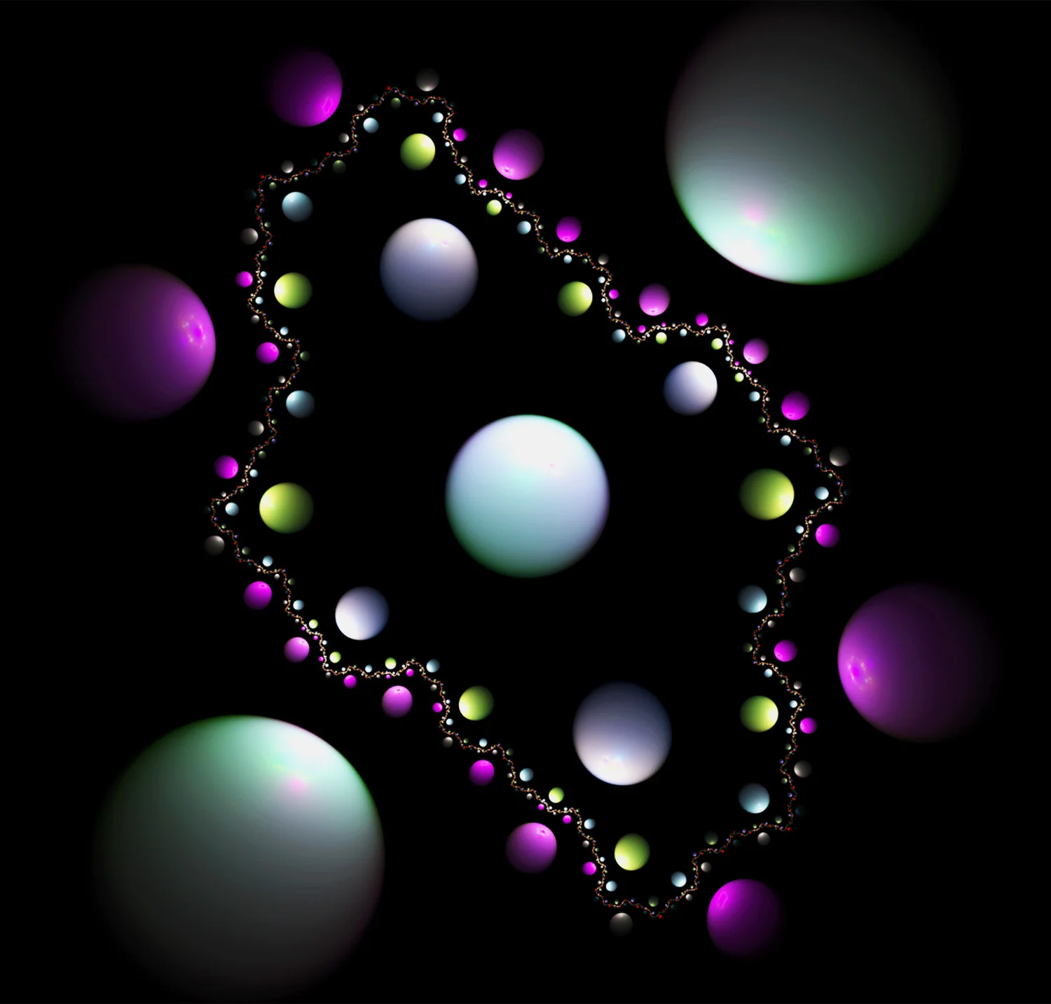 Fractal No. 1573 © Kelly Naylor 2014
