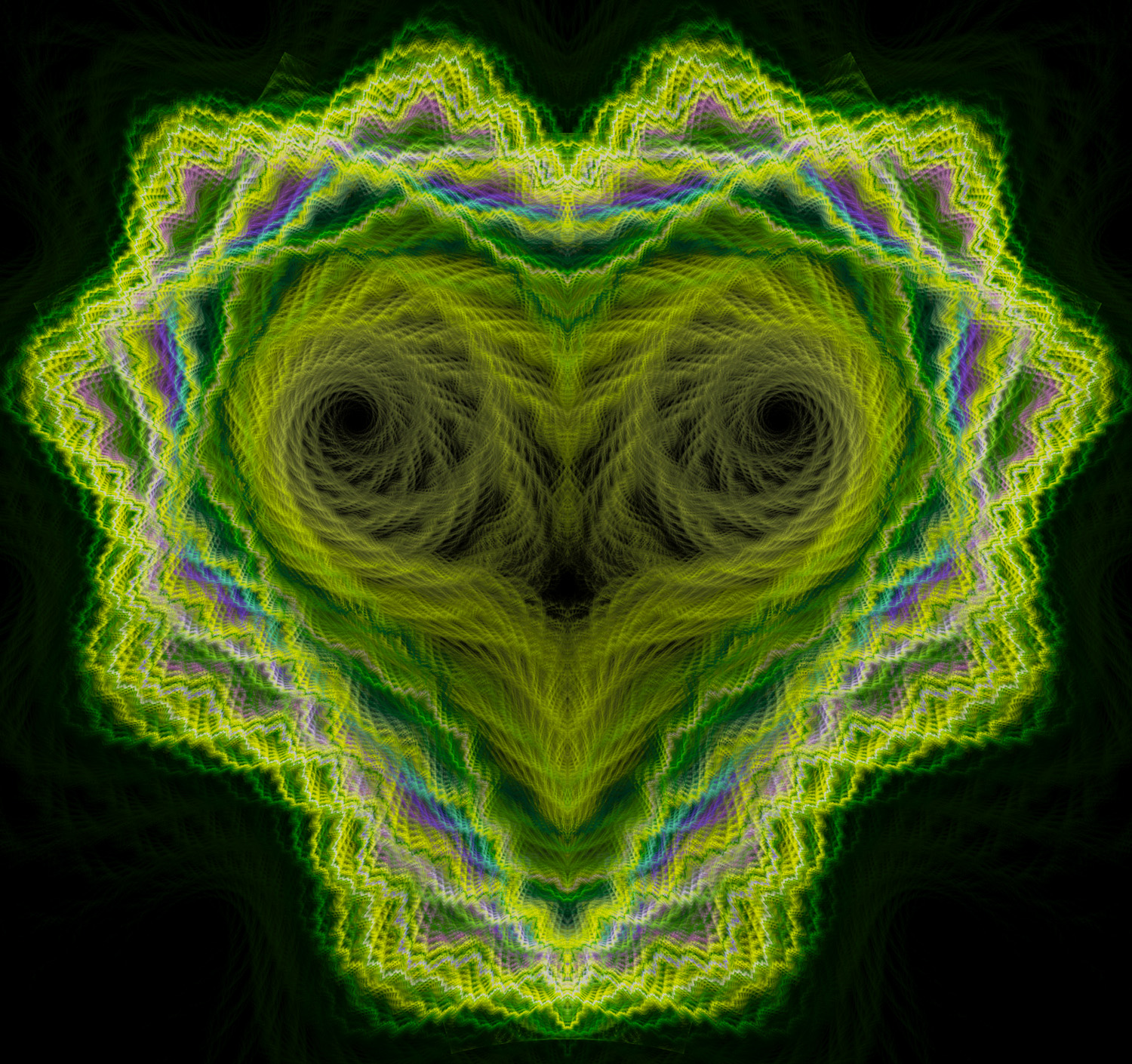 Fractal No. 1504 © Kelly Naylor 2014