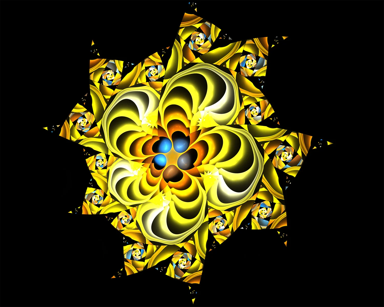 Fractal No. 1472 © Kelly Naylor 2014