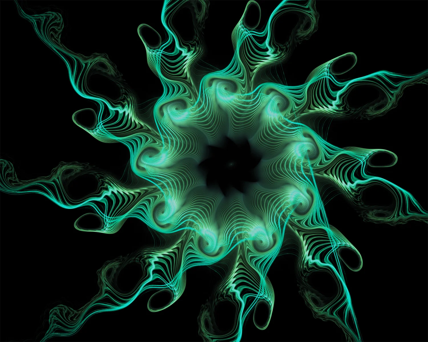 Fractal No. 1371 © Kelly Naylor 2014