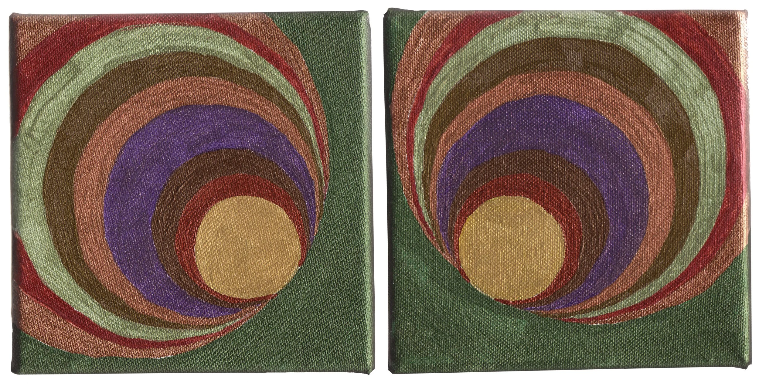 Cross Eyed Diptych