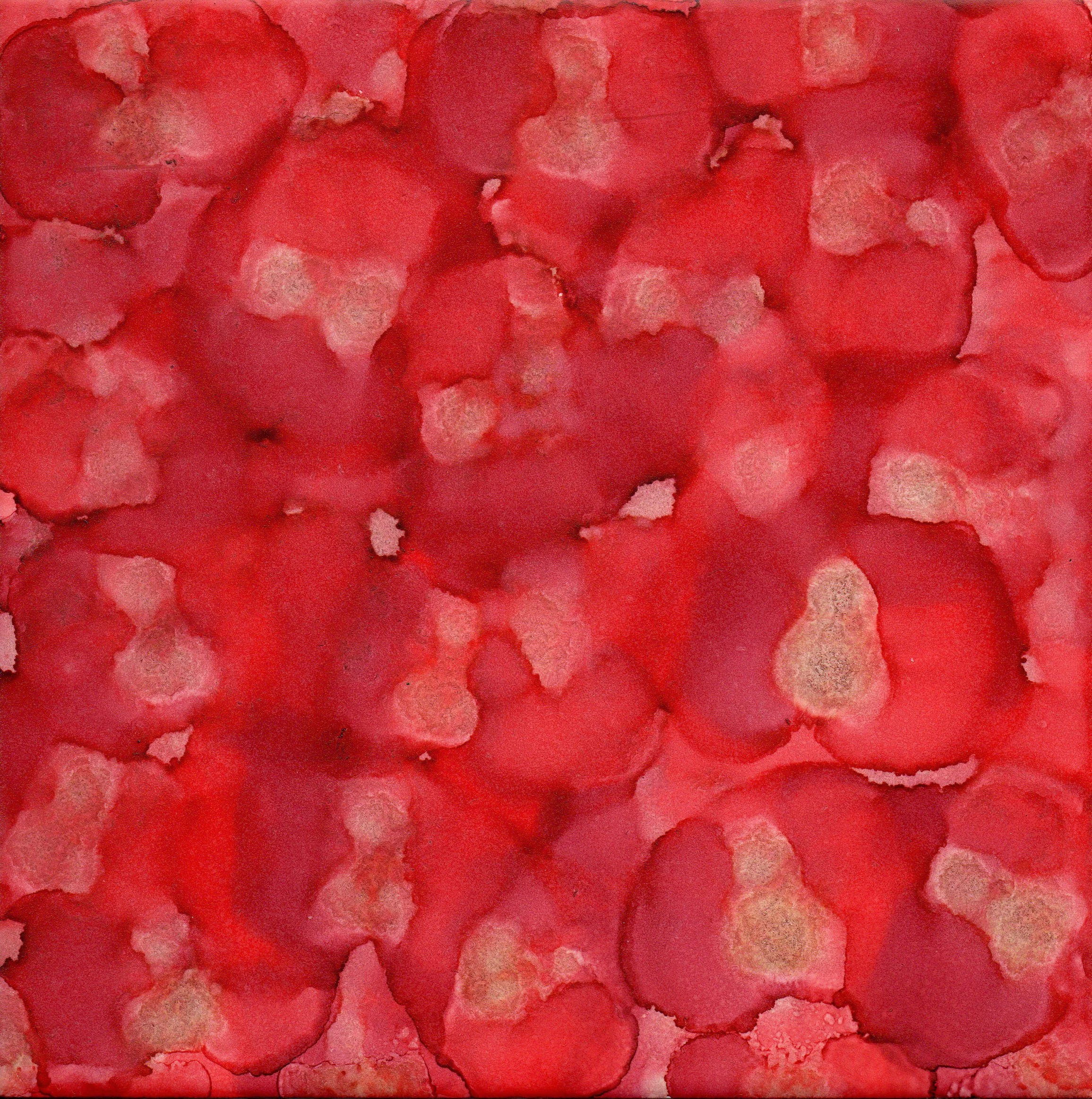 T8-2
Alcohol Inks on 12"x12" ceramic tile
