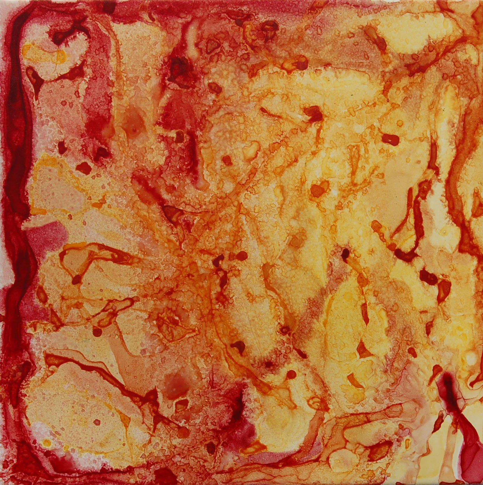 T12-1
Alcohol Inks on 12"x12" ceramic tile
