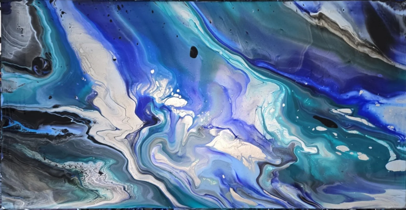 Ocean Breeze
Acrylic on 20"x10" canvas