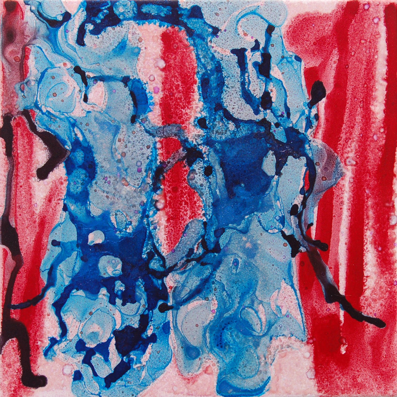 T12-4
Alcohol Inks on 12"x12" ceramic tile