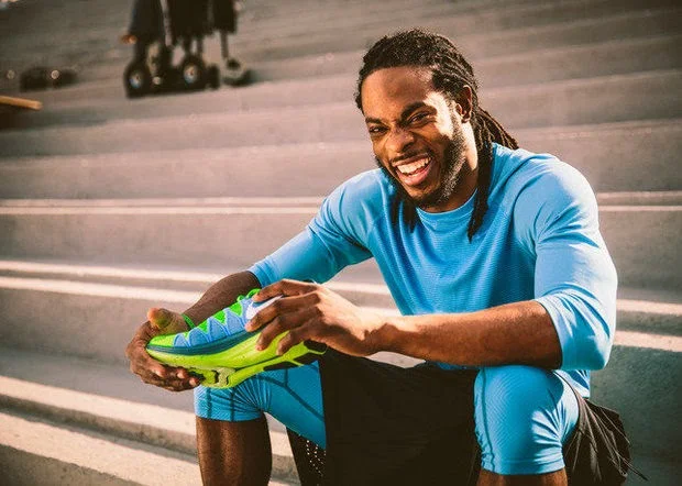 Seattle Seahawks' Richard Sherman for Nike Flyknit Lunar2