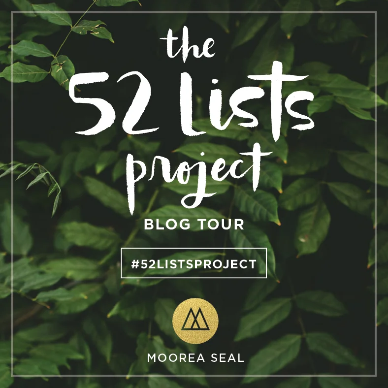 The #52ListsProject Book Giveaway