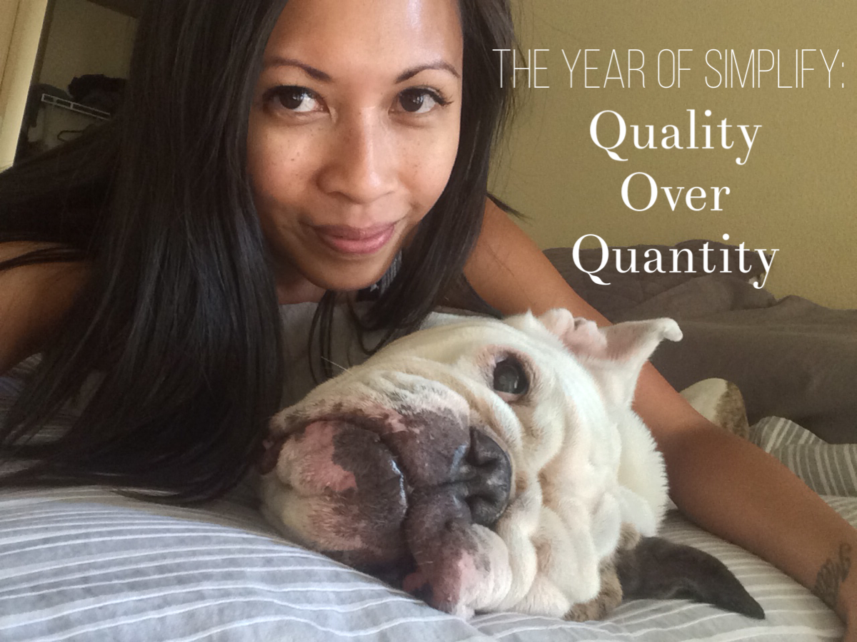 Simplify for more cuddle time! :)