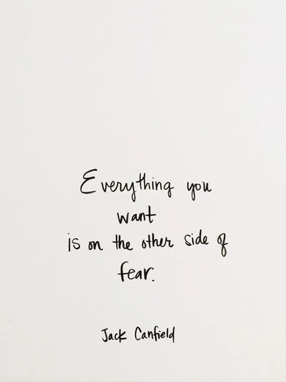 On Fear - and Showing Up Anyway