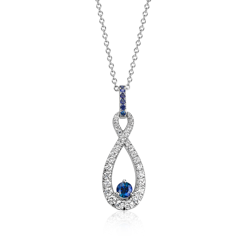 53570_Colin Cowie Sapphire and Diamond Infinity Pendant 14KW.jpg