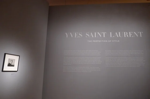 Yves Saint Laurent: The Perfection of Style Exhibit at SAM - Sneak Peek