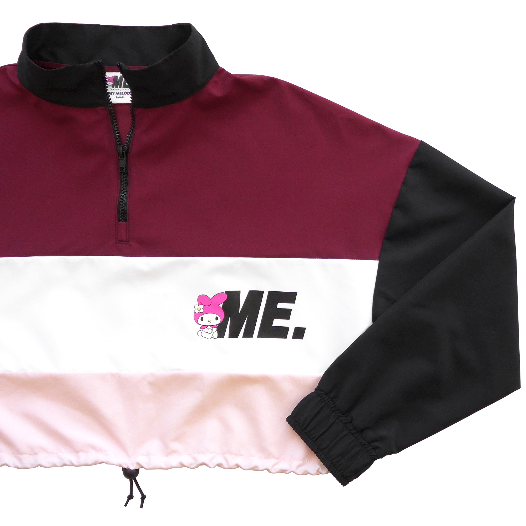 Melody Ehsani x My Melody   Windbreaker - multi color burgundy zoomed front.jpg