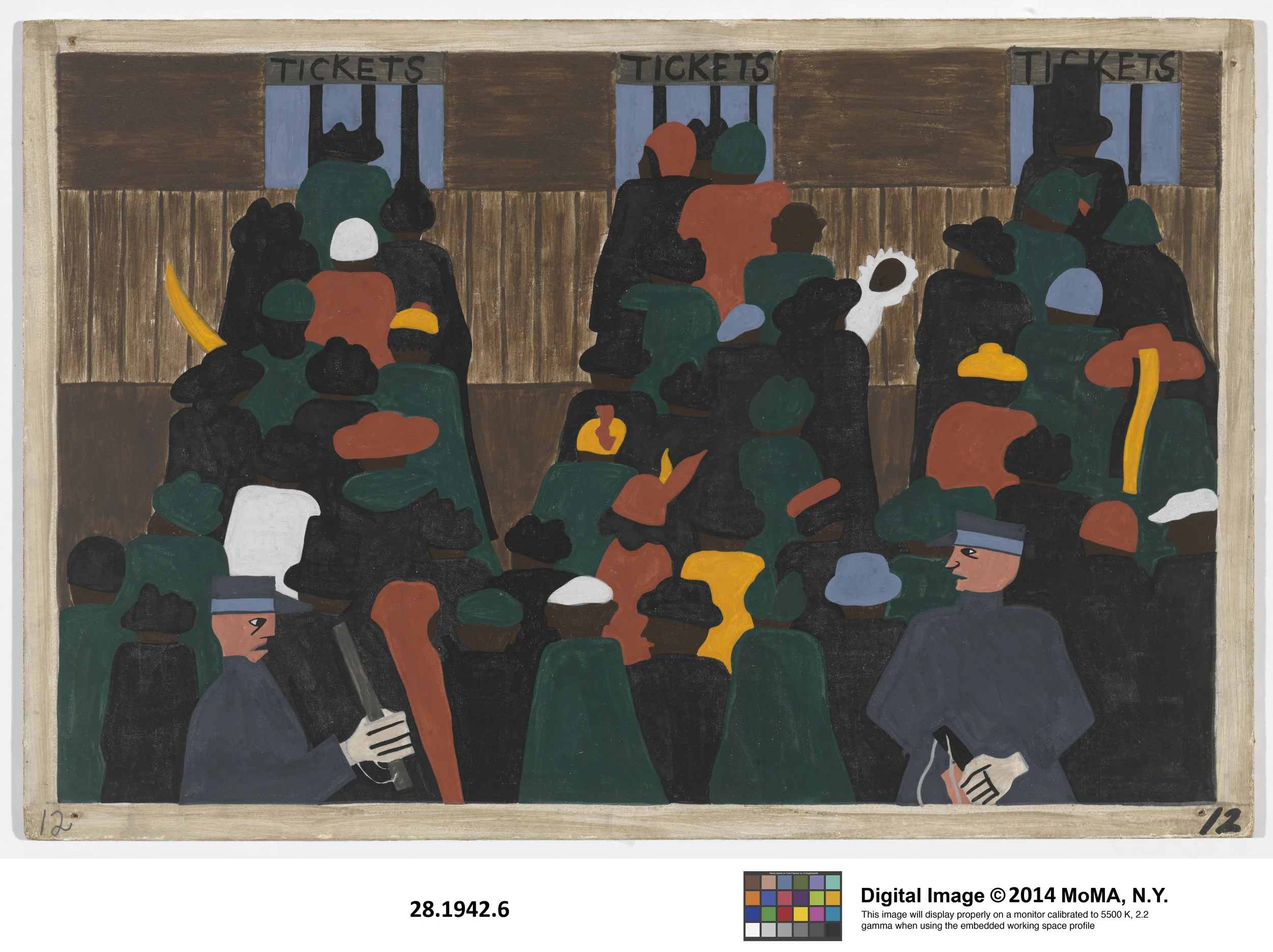 Seattle: See Jacob Lawrence: The Migration Series at SAM For Free This Weekend!