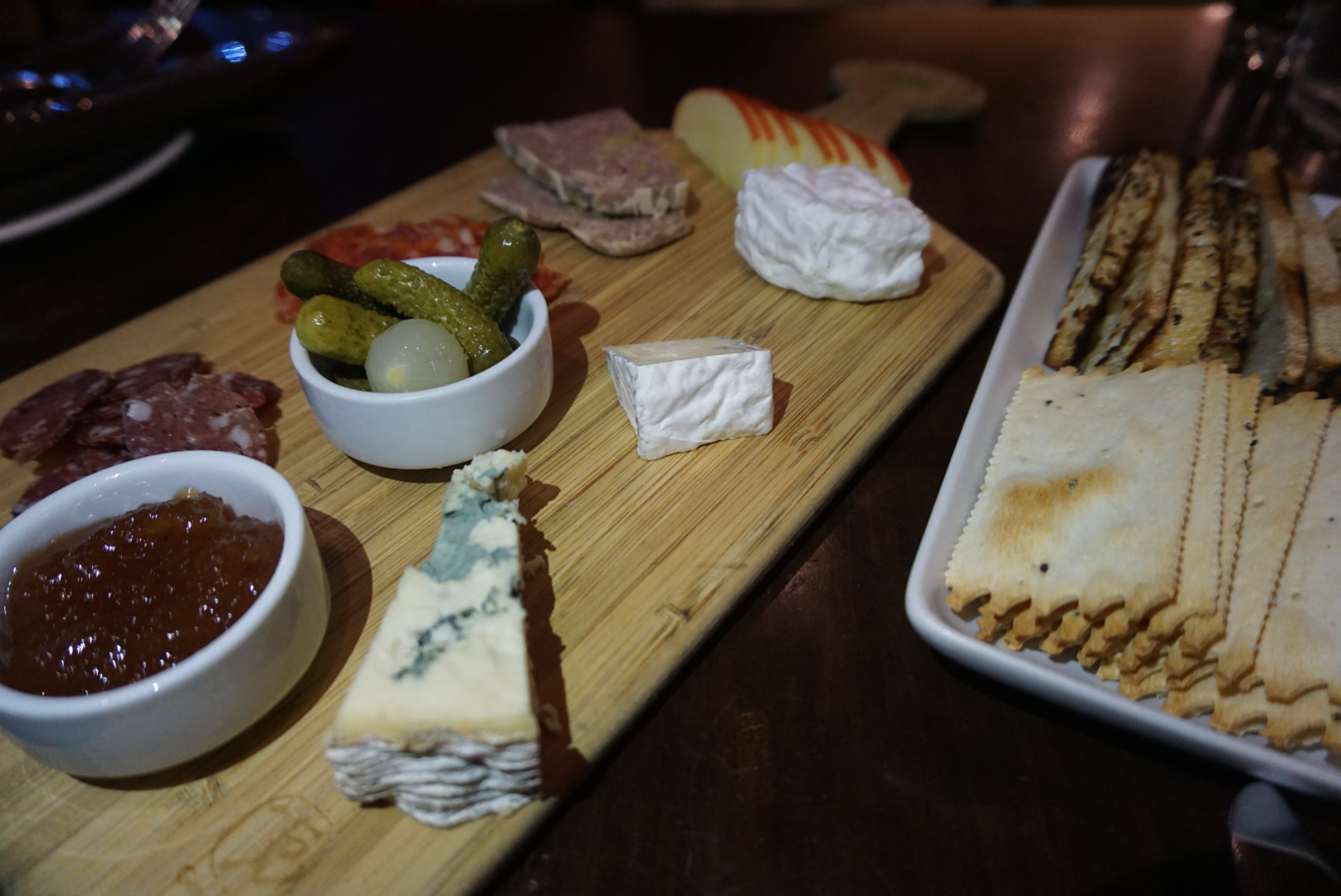 The charcuterie plate!