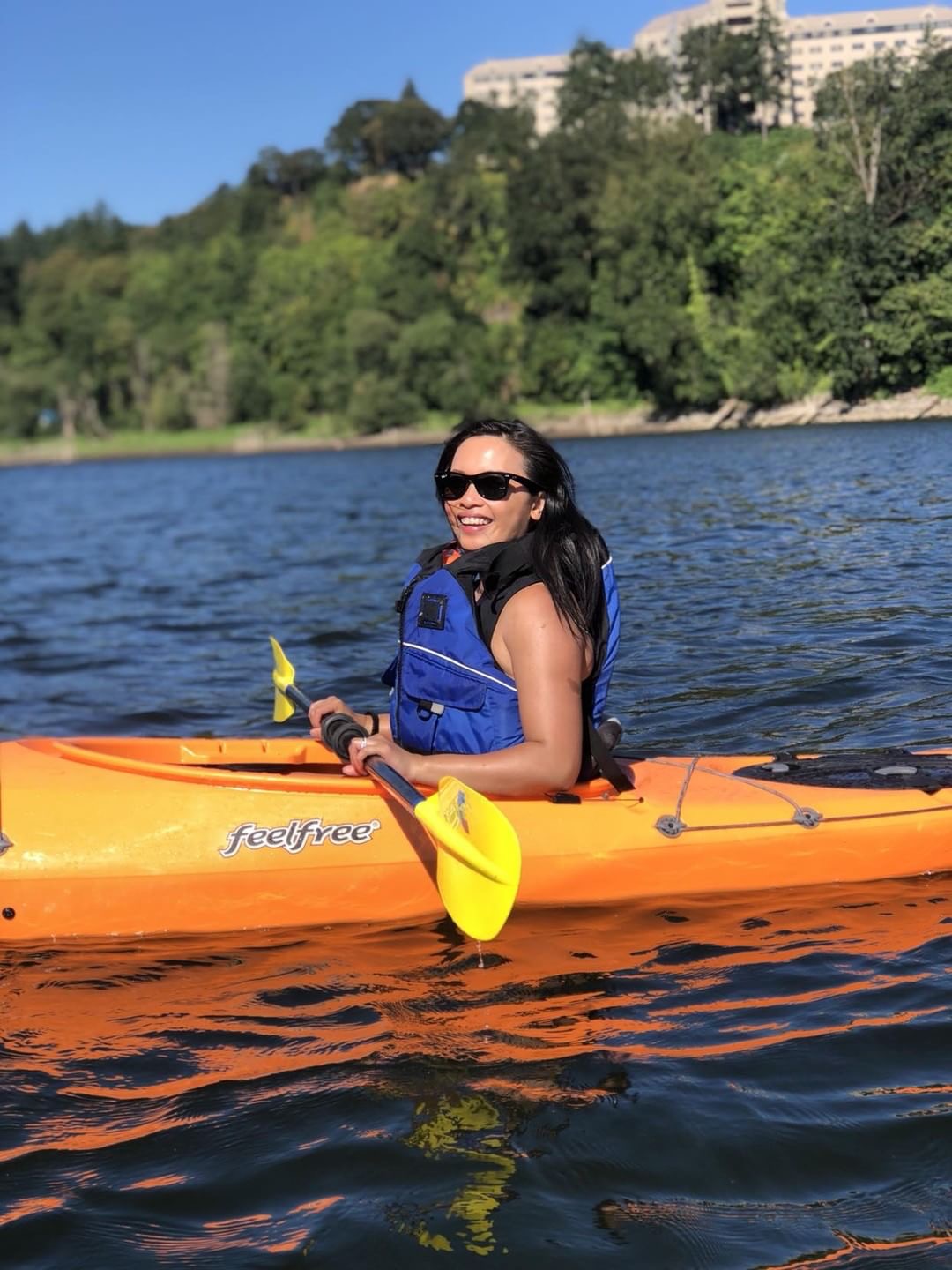 On Lake Oswego with Alder Creek Kayaking
