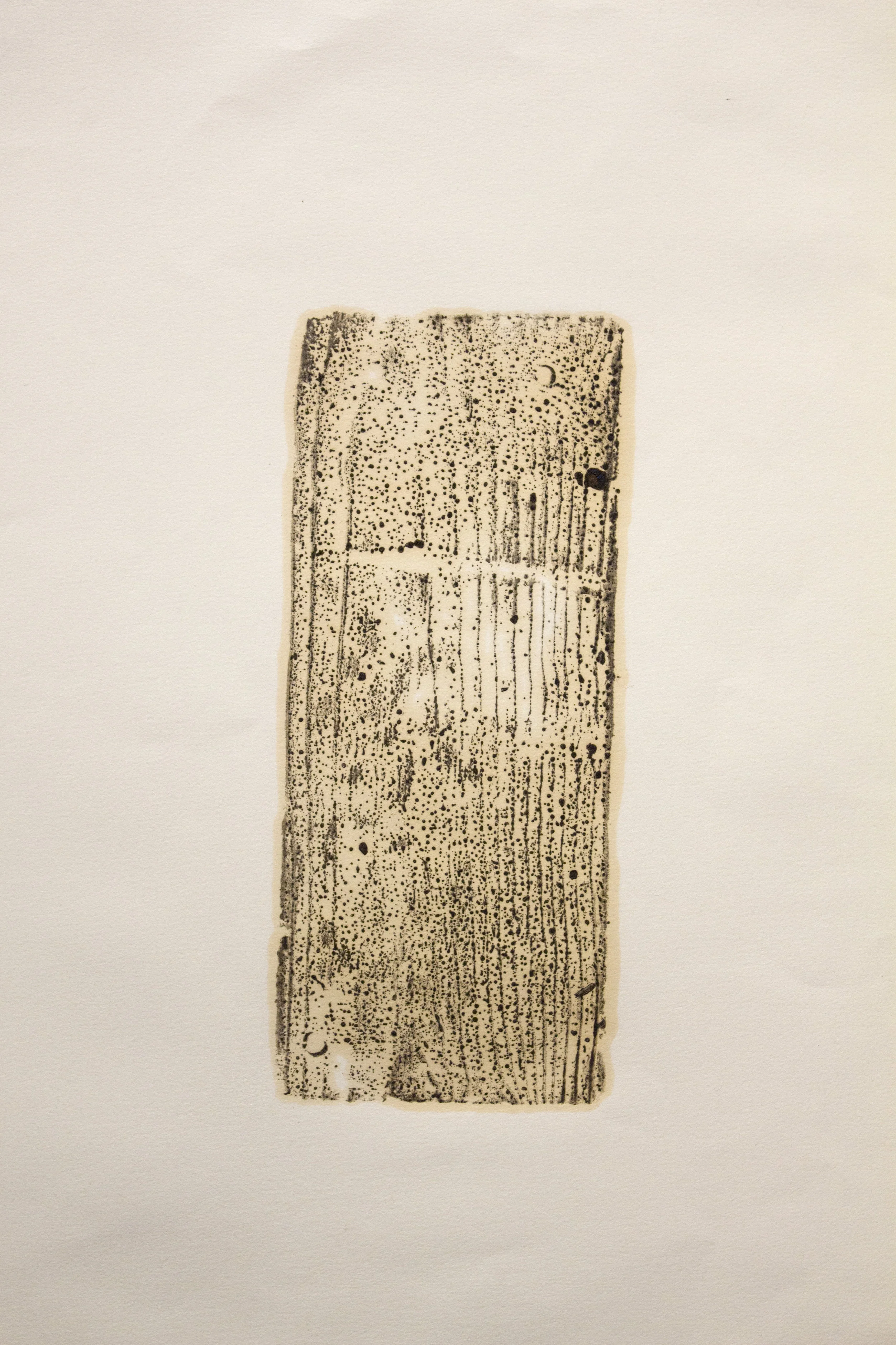 1967 bread-truck: c lutch block , 2013 motor oil, brake dust 20'' x 26" 