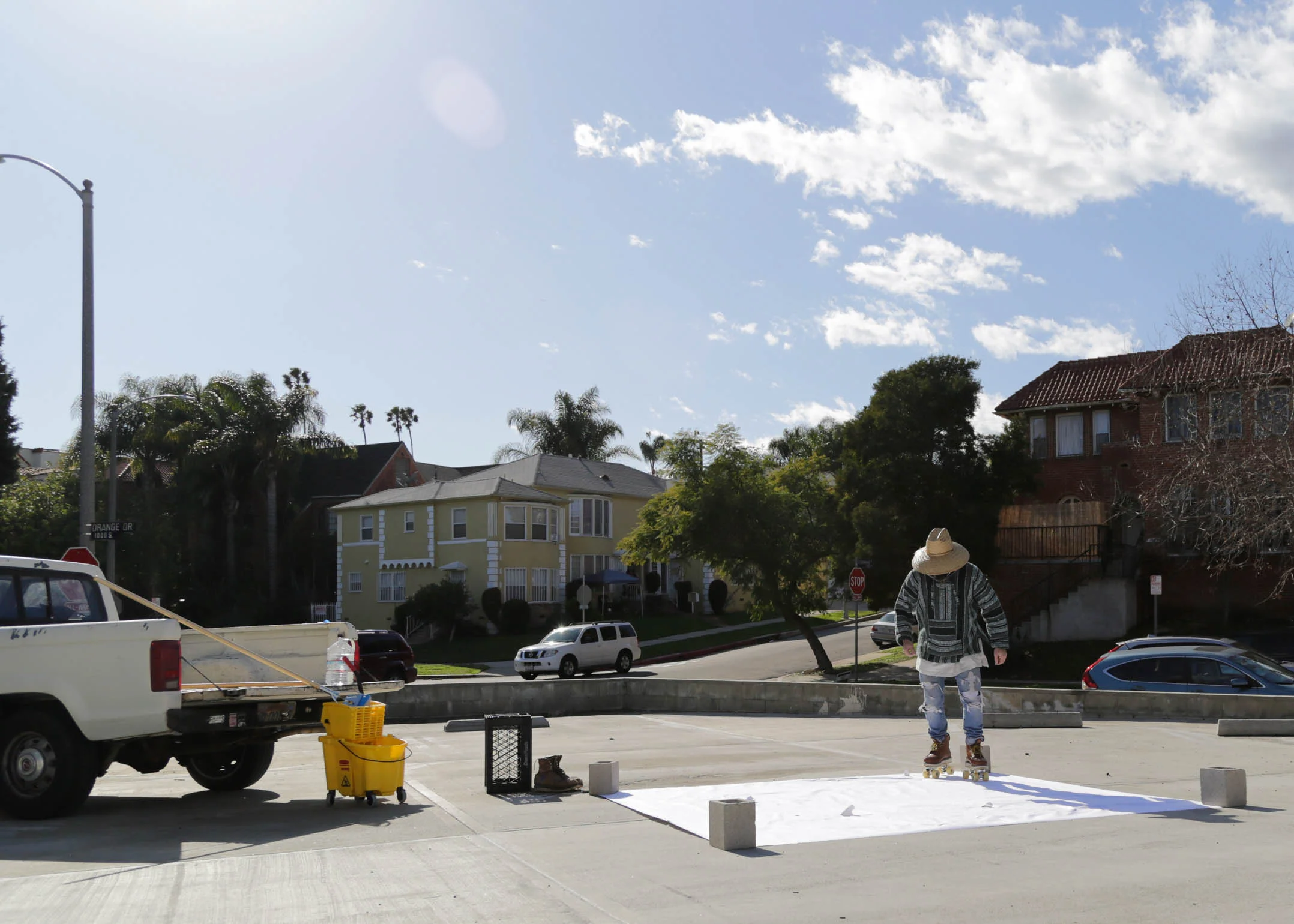 reunidos (4/5 of skate series), February 16, 2019 Performance documentation; Courtesy of artist and ltd los angeles Photo Credit: Blake Jacobsen © Copyright 2025. All rights reserved.