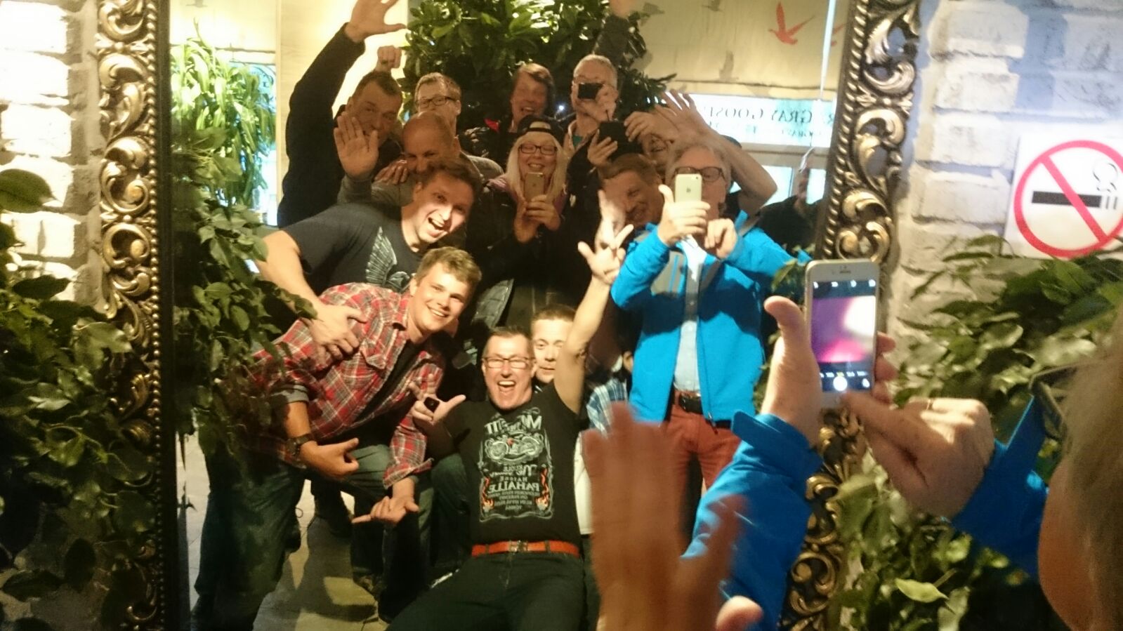 Ryhmä selfie!