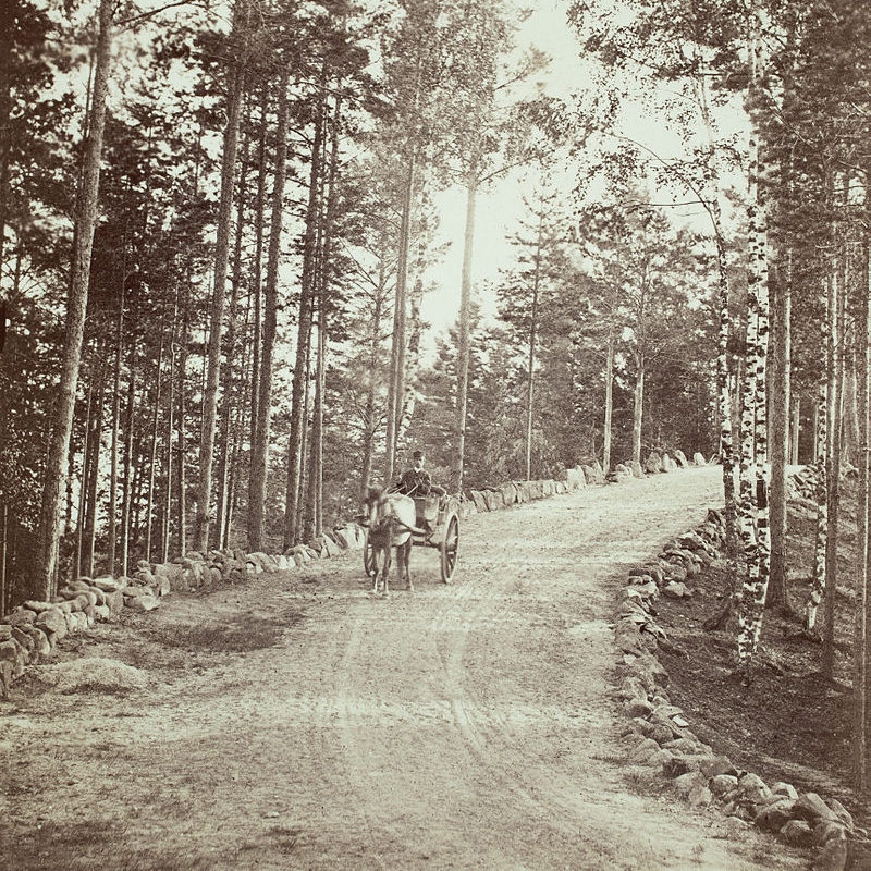 Harjuntie 1800 luvulla