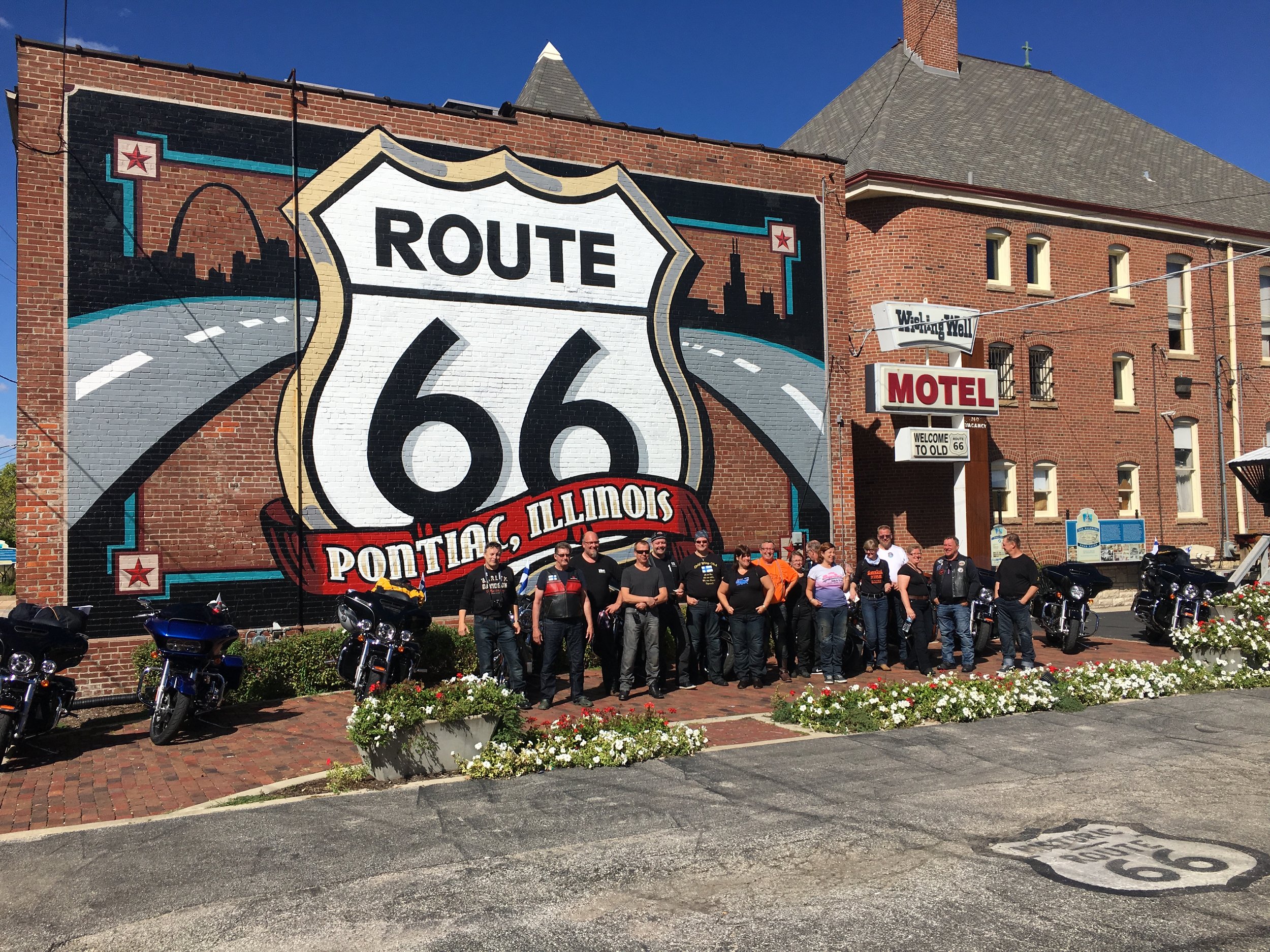 Pontiac ja Route66 museo.