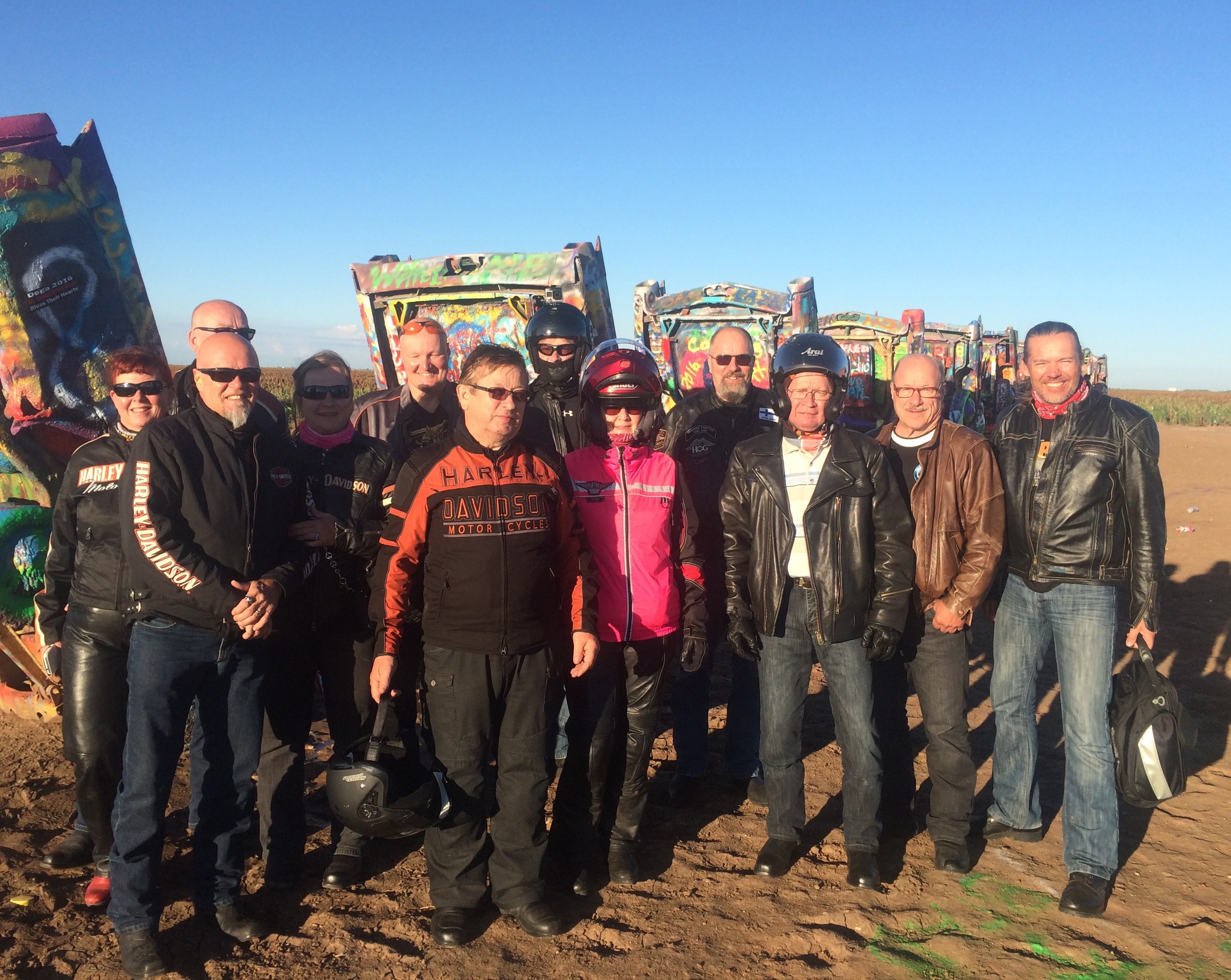 Cadillac Ranch, Texas Amarillo.