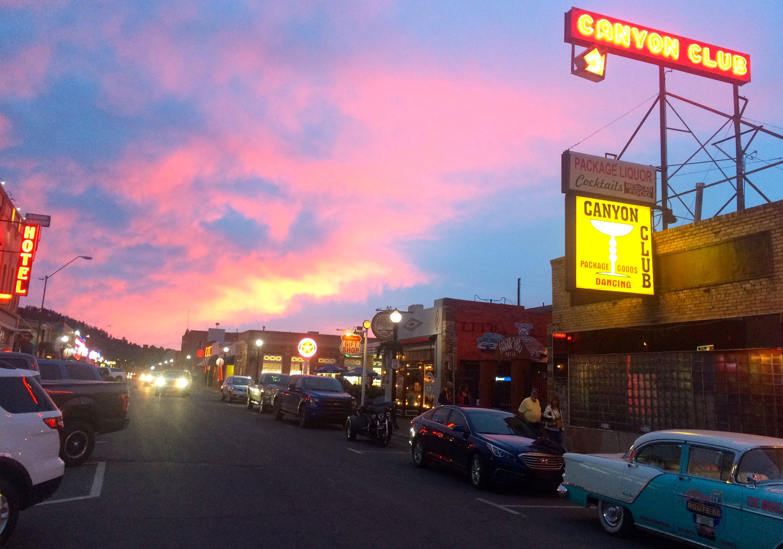 Williams Arizona on Route 66.