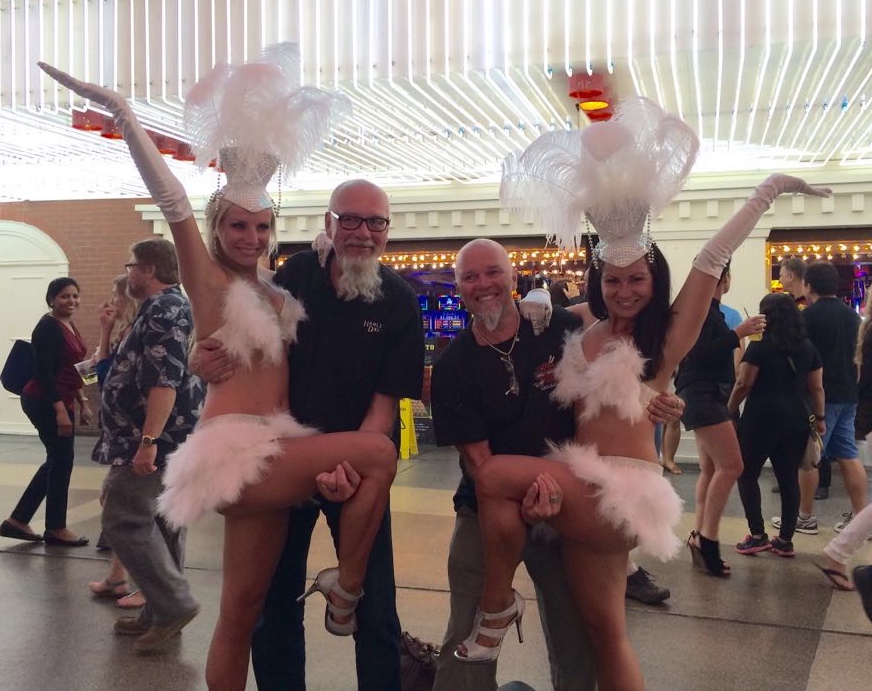 Timoja ja tipuja Fremont Streetin pyörteissä :)