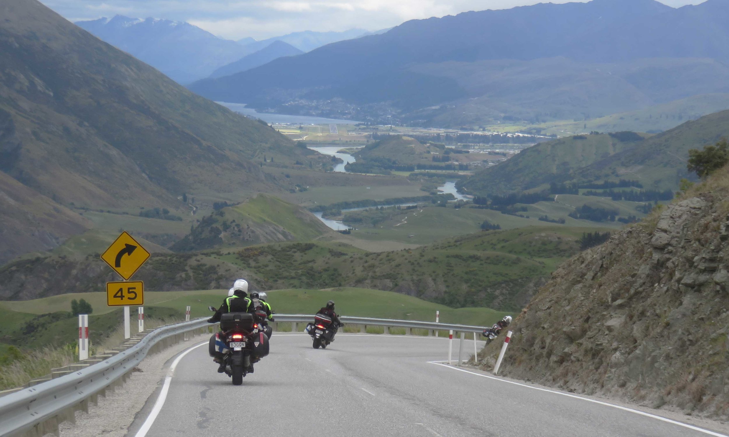 Ja se on Queenstown siellä taustalla!