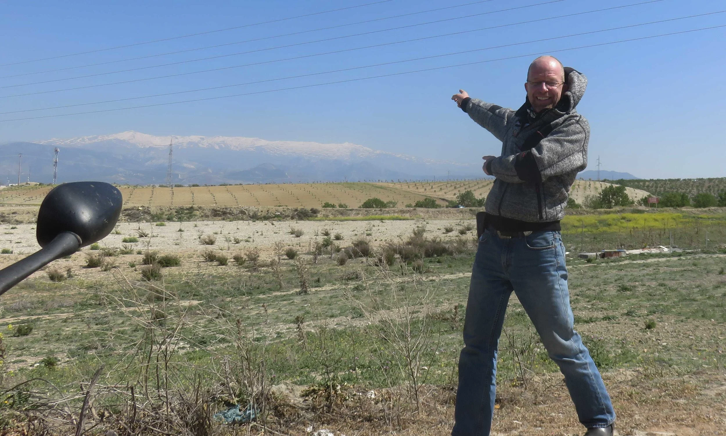 ... ja jos matkalla olisi 1 päivä lisää, niin se olisi tuolla! Sierra Nevadan ympärillä!