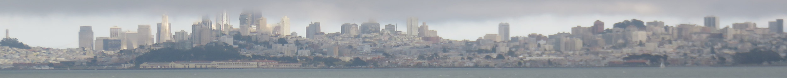 San Francisco meren ja pilvien välissä!