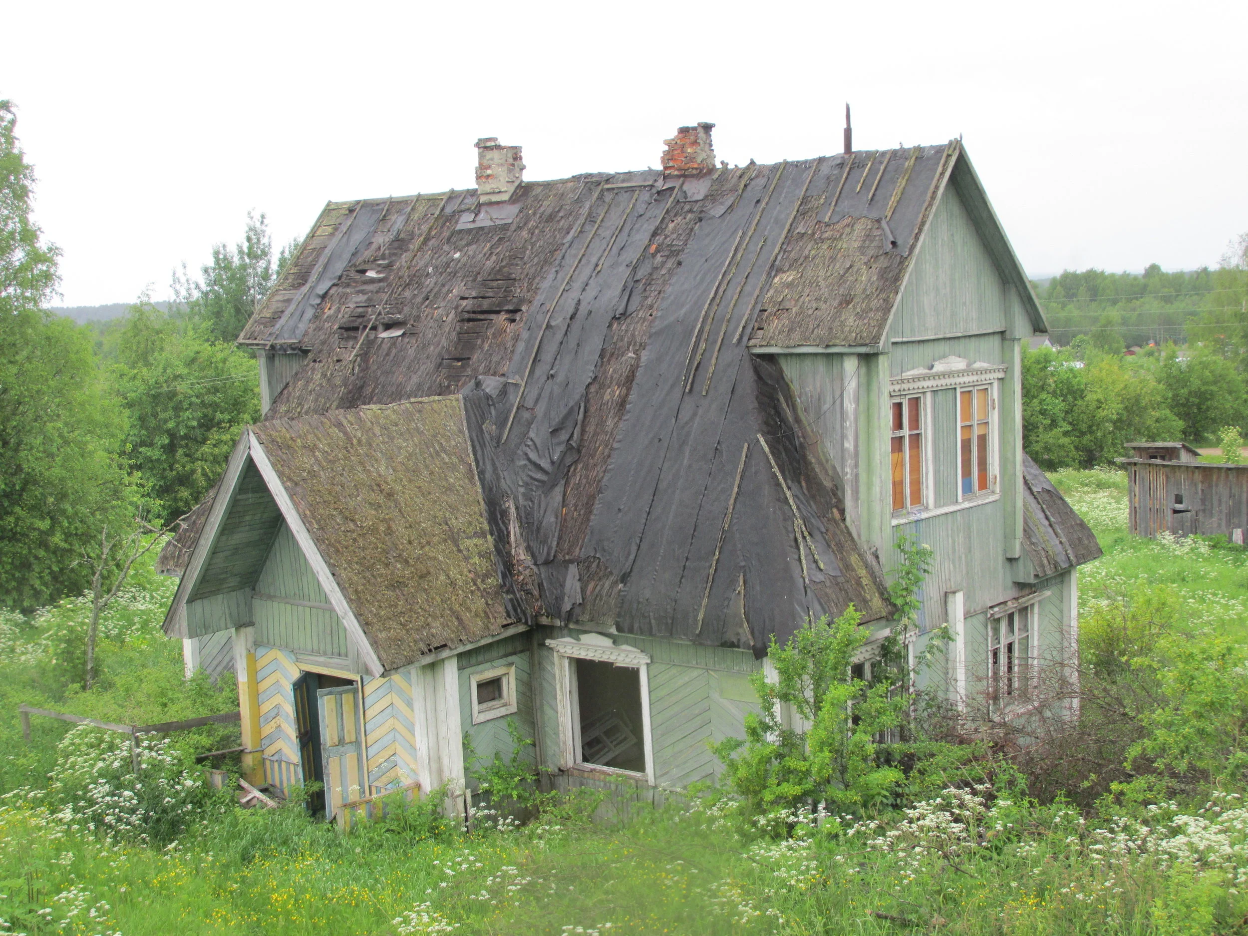 Olin joskus hieno talo!