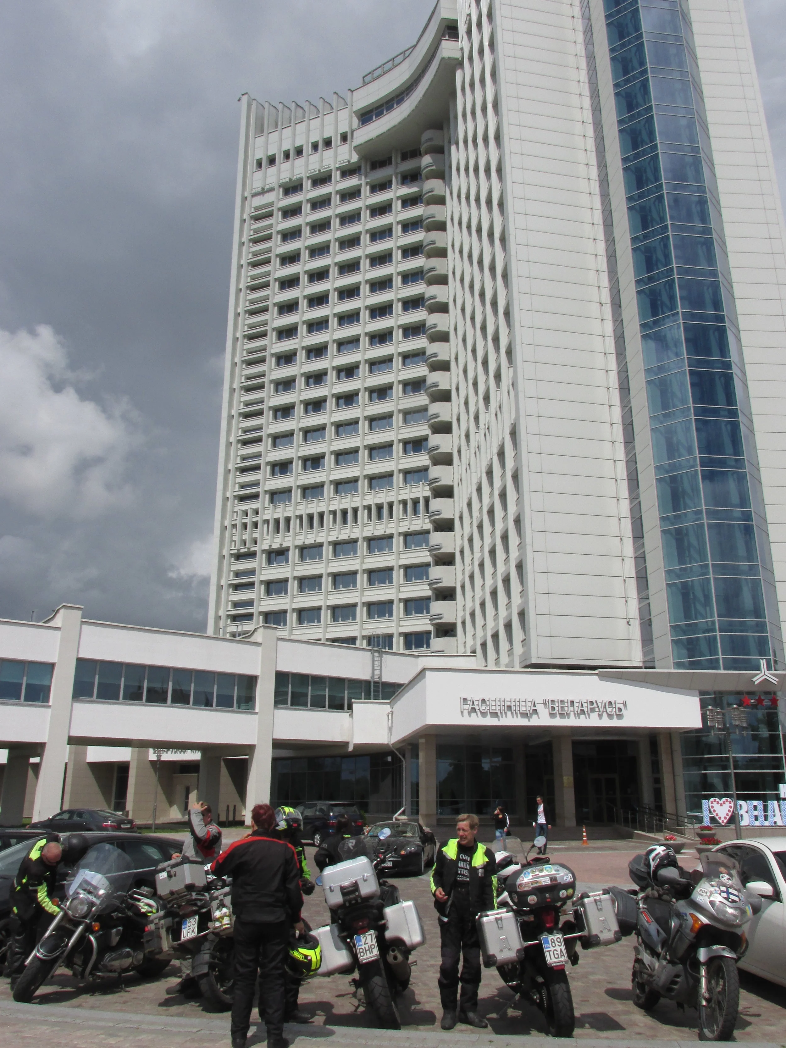 Todistettavasti perillä Minskissä!