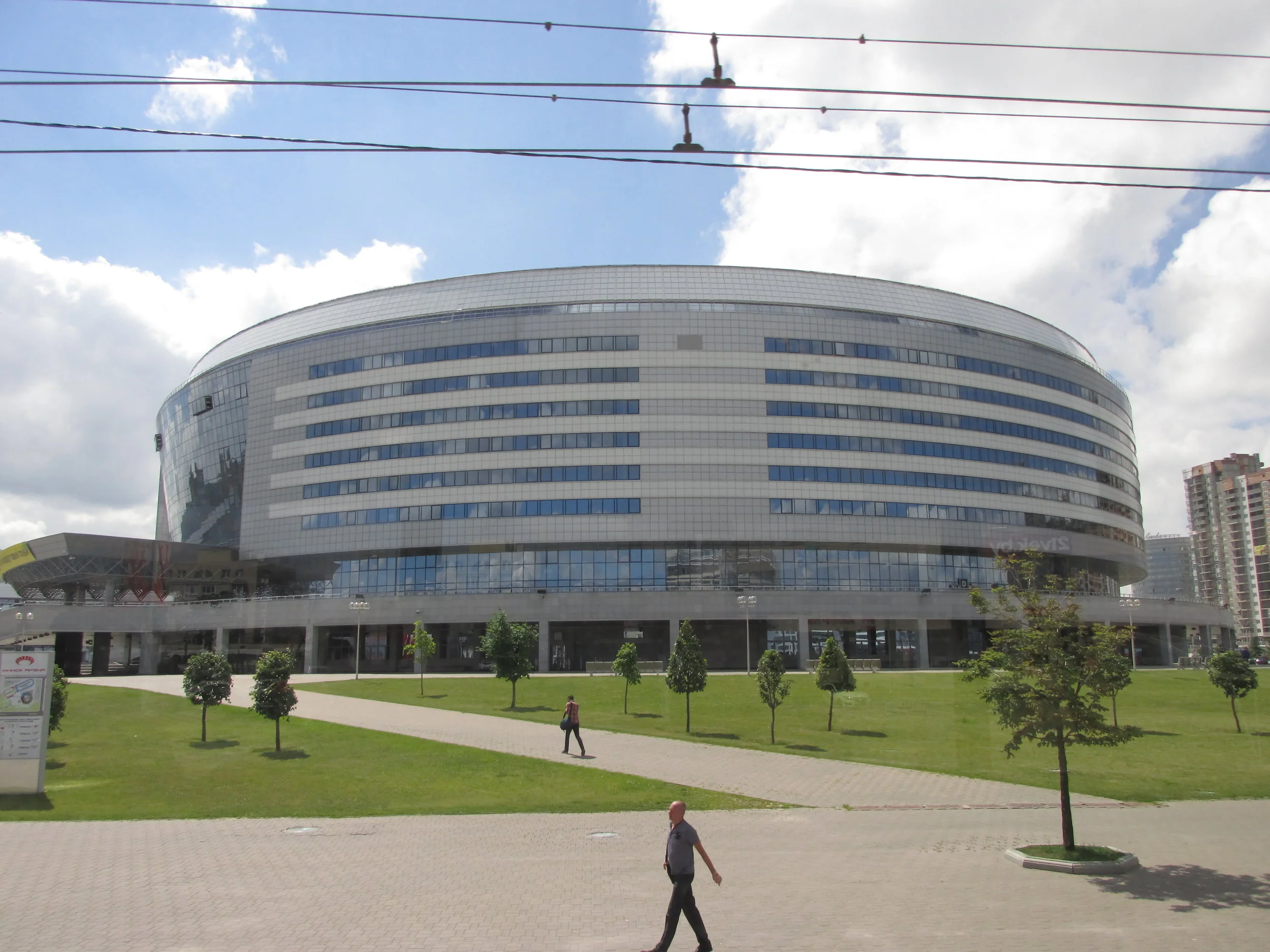 Minsk-Areenalla kisattiin taannoin jääkiekon MM-kisoissa!