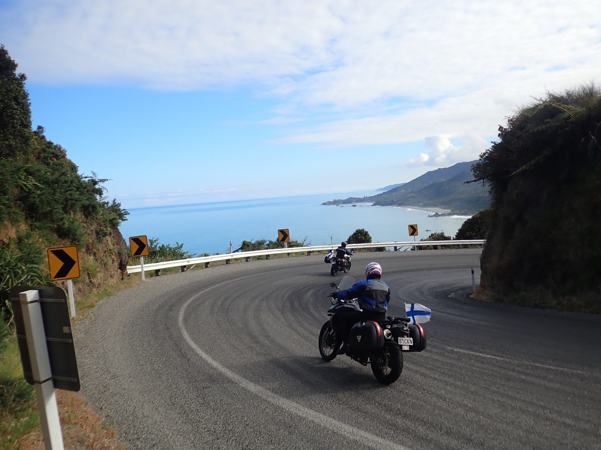 Päivä 8 | Kiwi | Westport - Arthur's Pass - Fox Glacier | 450km