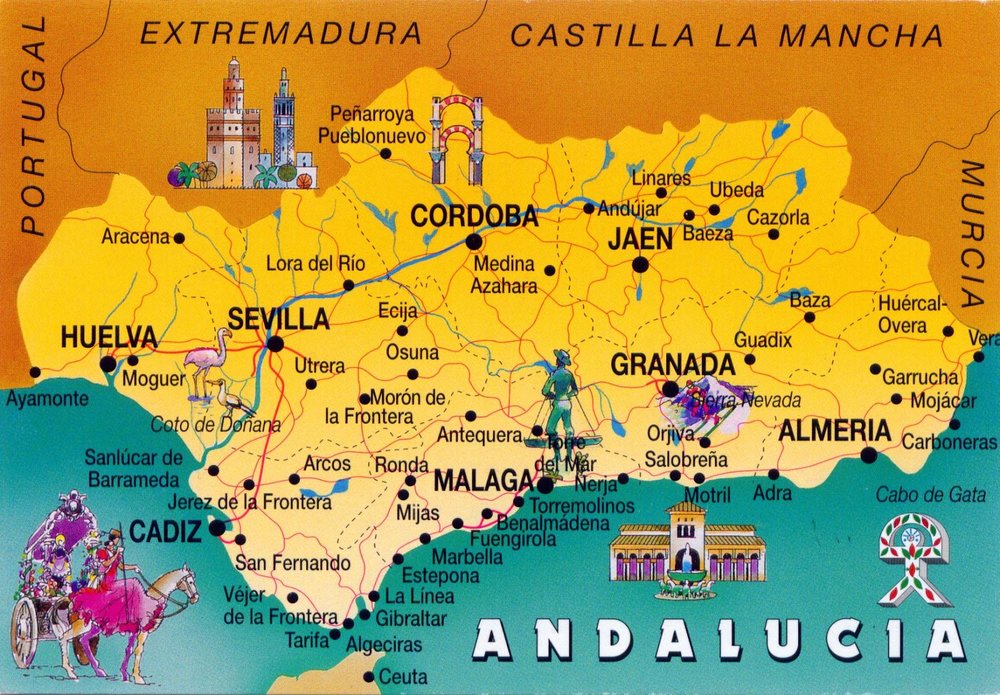 Andalusian kierros   | Espanja — PeterPanBike |  Seikkailuja Moottoripyörällä