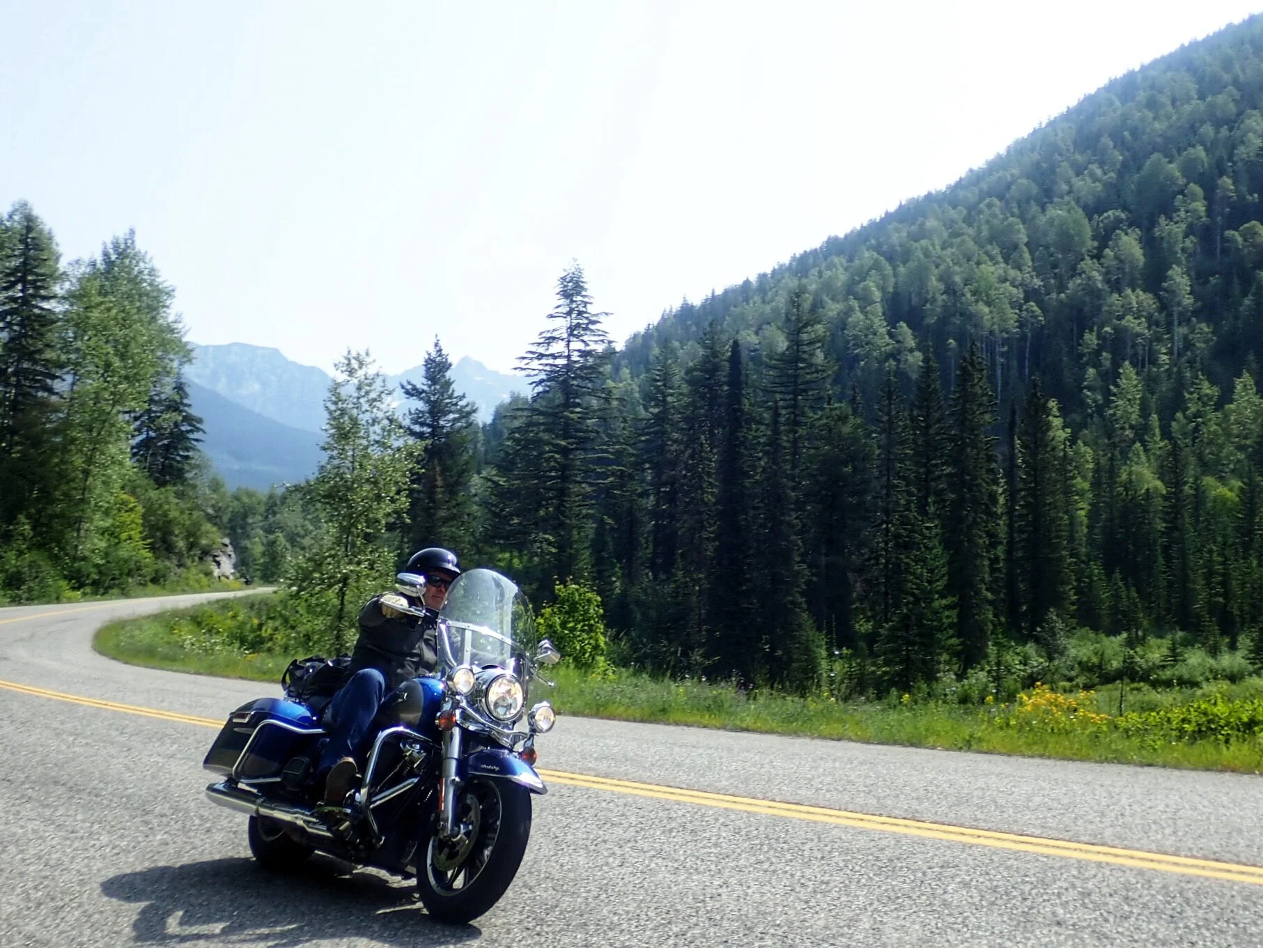 kanada-moottoripyoralla