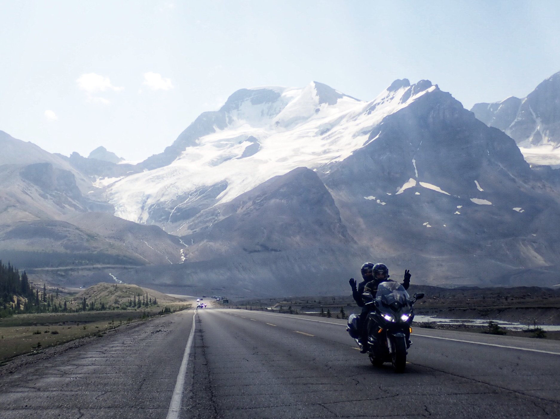 kanada-moottoripyörällä