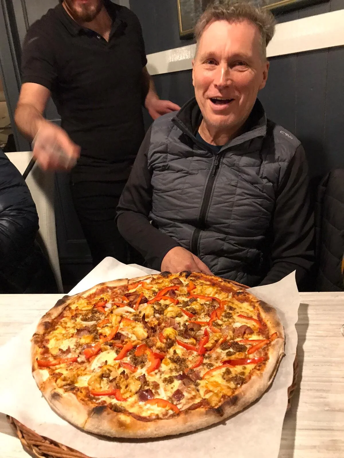 No nyt pizzalla kokoa!