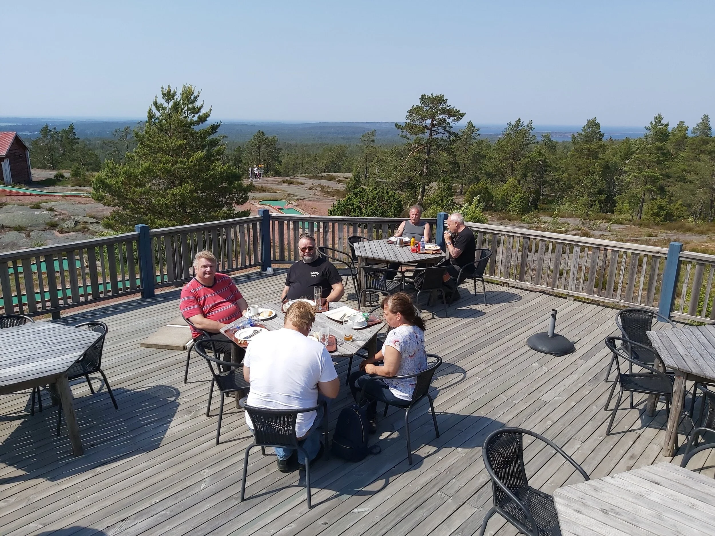 Lounastauko huipulla