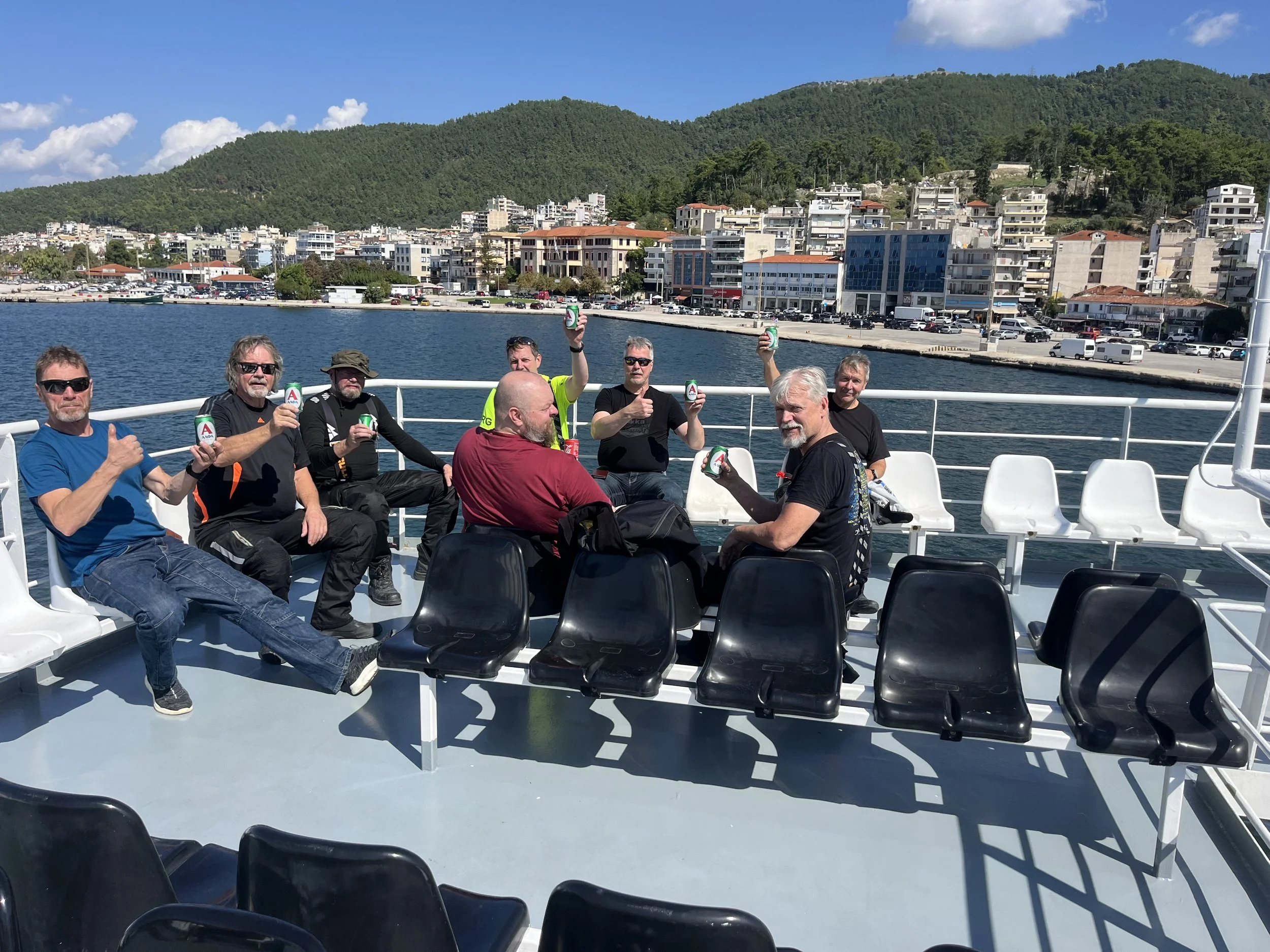 6 päivä | Gjirogaster - Korfu, Kreikka | 130 km