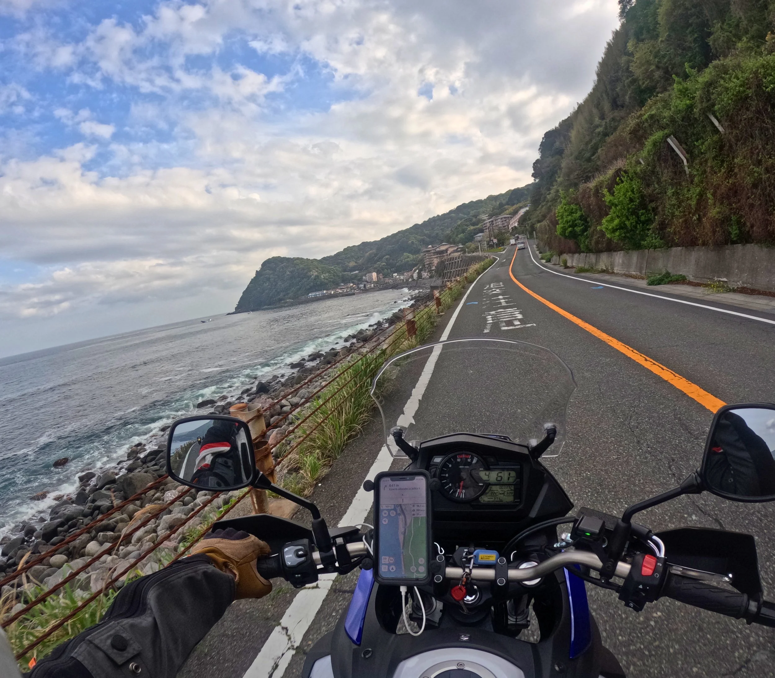 Päivät 1-2 | Japani | Tokyo - Kawazu 🏍️ 190km
