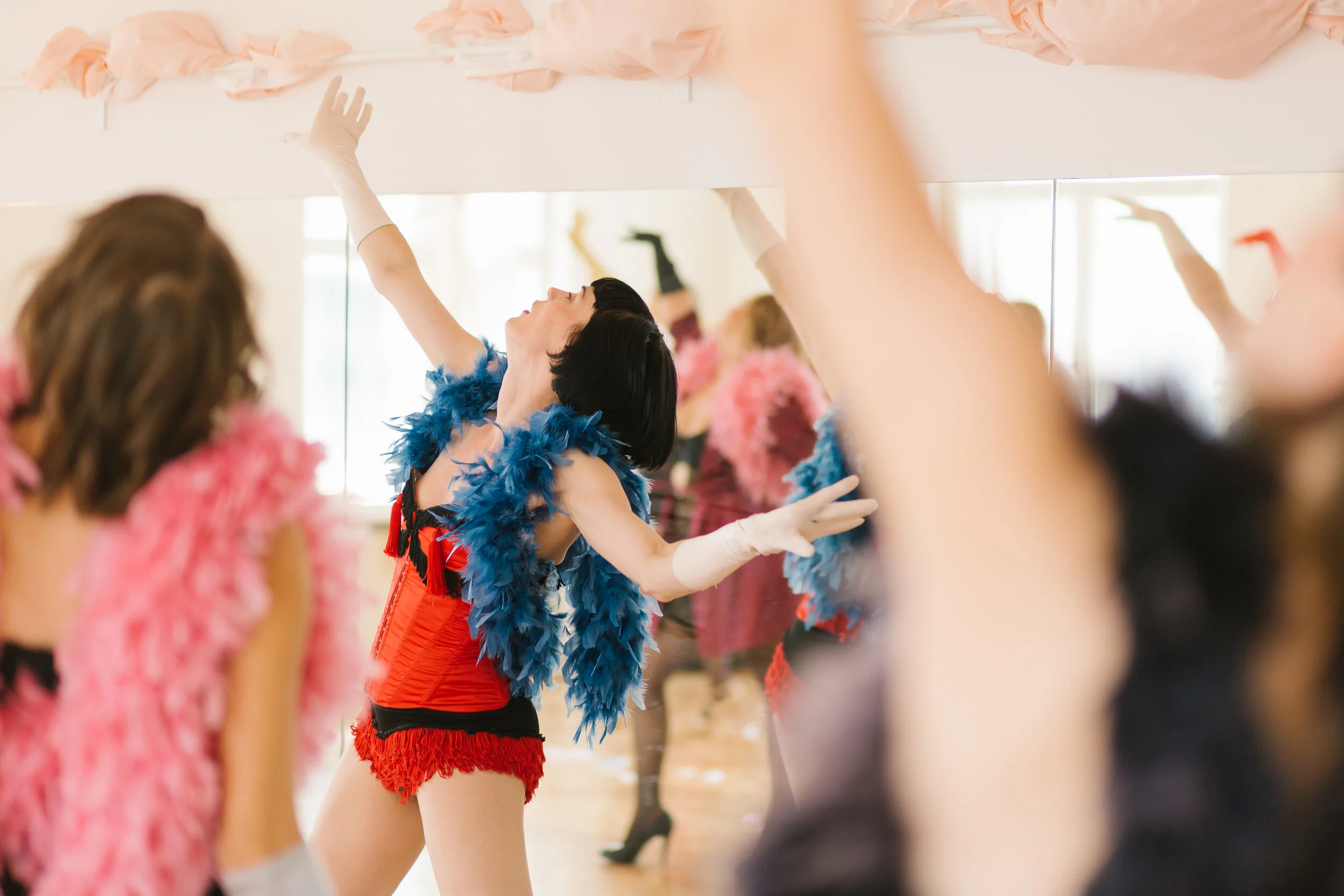 Start 10.9. Burlesque Anfängerinnen - 4 Termine Kurszyklus Burlesque Bodylove mit Mama Ulita
