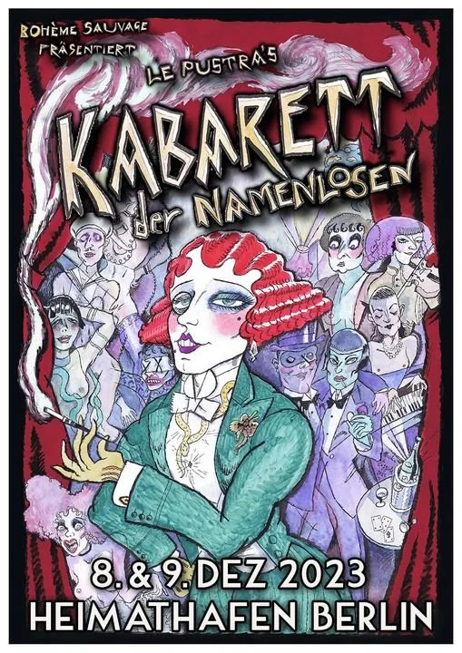 8.+ 9. Dezember 2023 - Kabarett der Namenlosen, Heimathafen Neukölln, Berlin