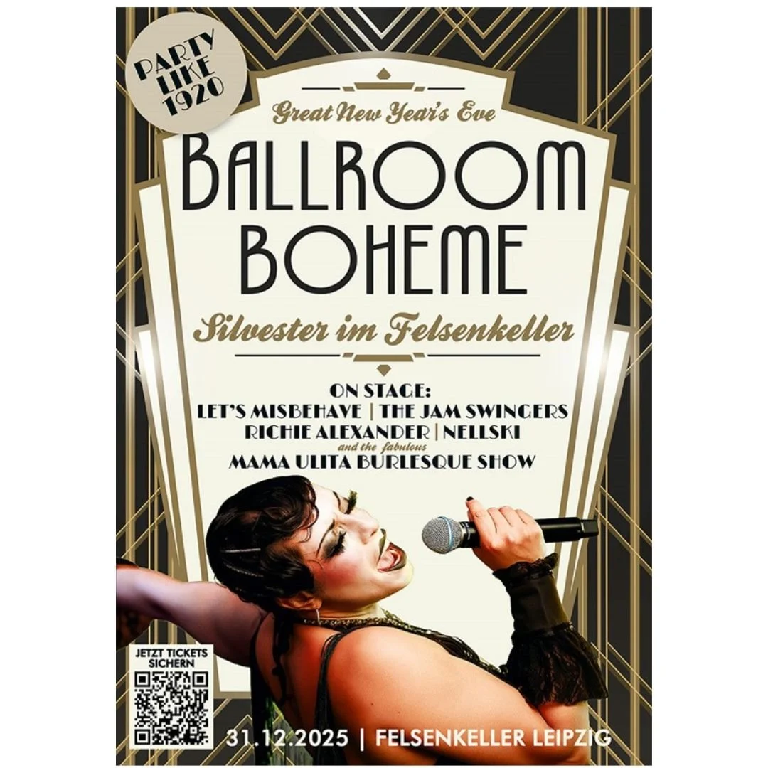 Ballroom Boheme - Silvester im barocken Ballsaal des Felsenkeller