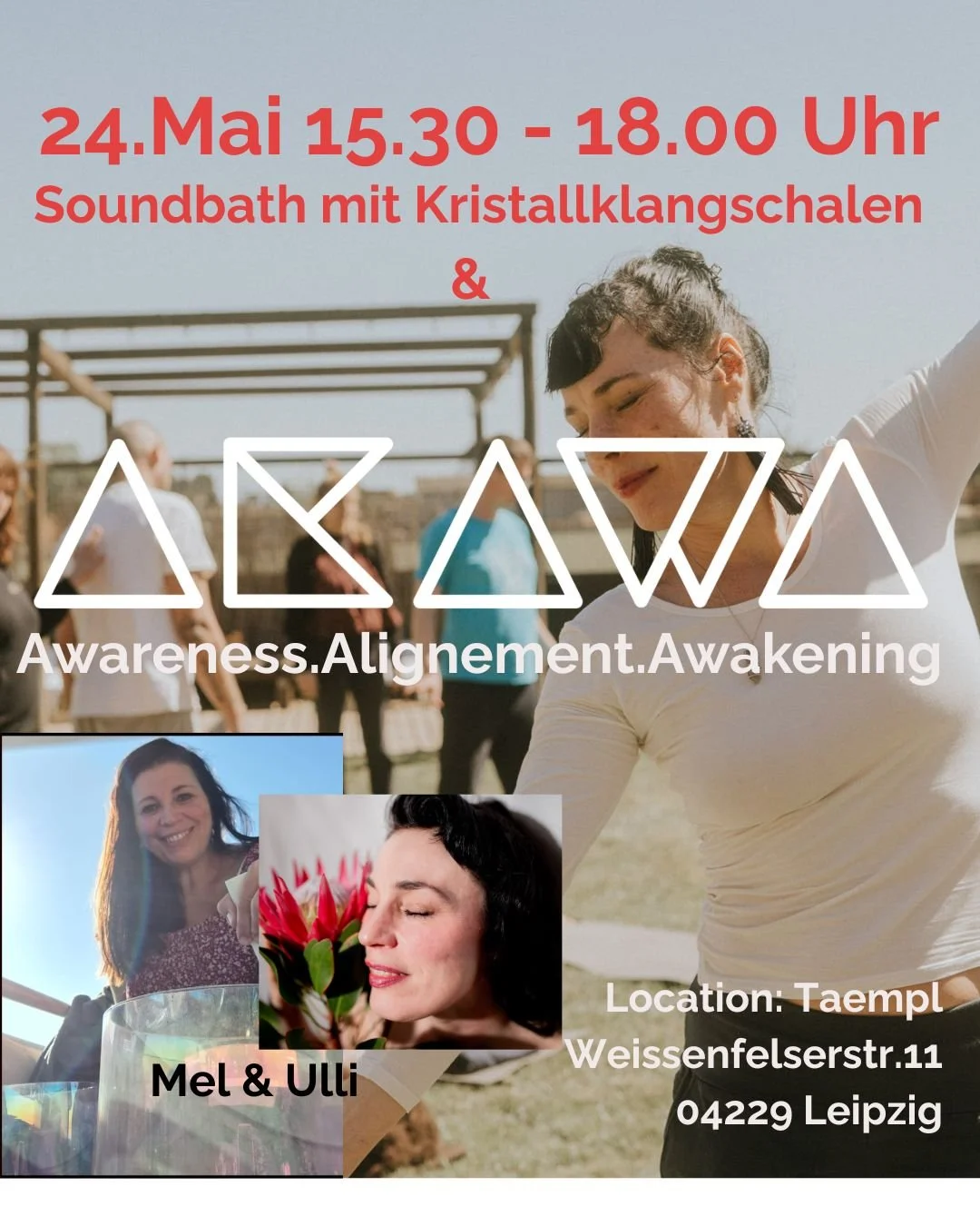 AKAWA SESSION - Pfingstsonntag im Taempl Leipzig mit Ulli und Mel (Berlin)
