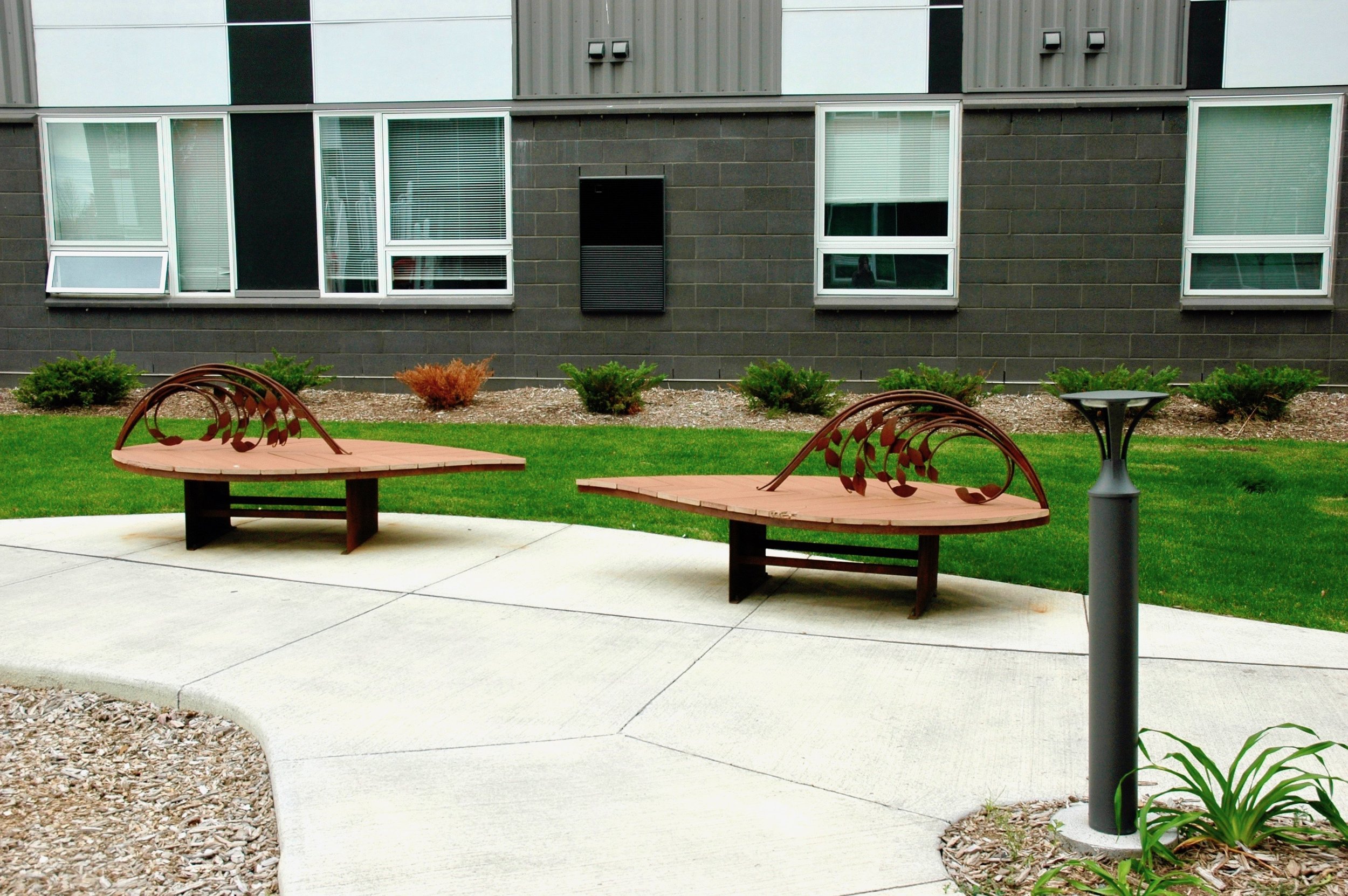 apartment benches