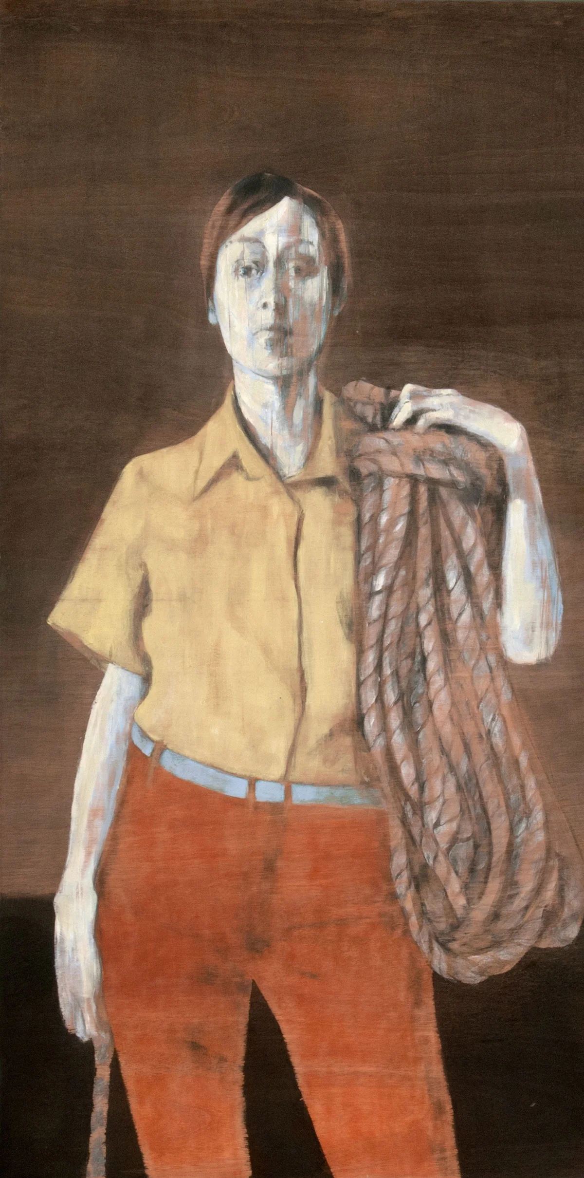 acrylic on wood 130 x 60 cm 2012